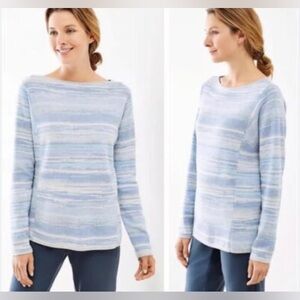 EUC pureJill Blue Sweater